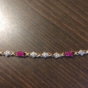 Ruby Bracelet